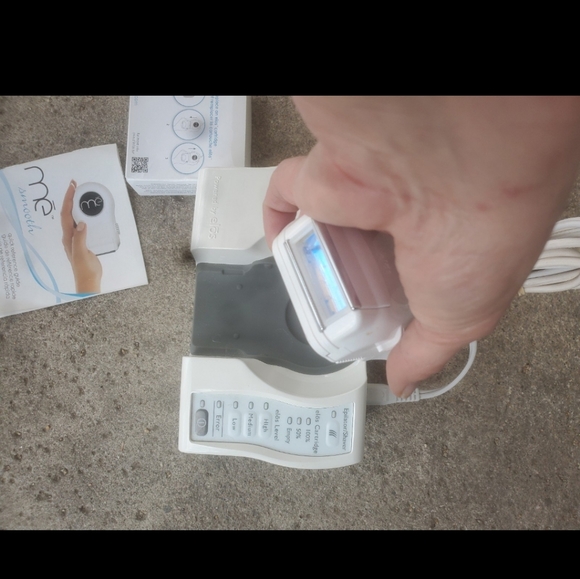 2pc Me Elos Smooth Permanent Hair Device & IPL Replacement Cartridge 50,000 - Picture 10 of 11